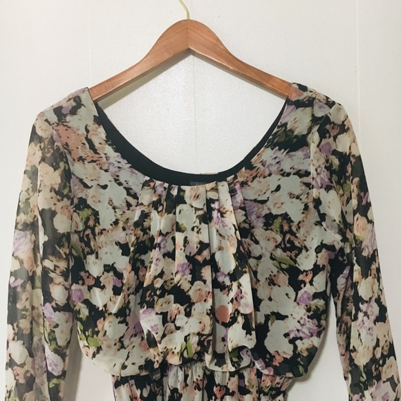 Lily Rose Dresses & Skirts - • lily rose floral cocktail dress with sash •